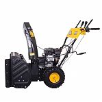 Снегоуборщик бензиновый Huter SGC 4800EX, двухступенчатый, металлический шнек, 4800 Вт