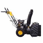 Снегоуборщик бензиновый Huter SGC 4800EX, двухступенчатый, металлический шнек, 4800 Вт