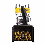 Снегоуборщик бензиновый Huter SGC 4800EX, двухступенчатый, металлический шнек, 4800 Вт