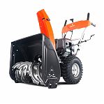 Снегоуборщик бензиновый Yard Fox Basic 6152E, двухступенчатый, металлический шнек, 4000 Вт