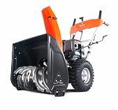Снегоуборщик бензиновый Yard Fox Basic 6152E, двухступенчатый, металлический шнек, 4000 Вт