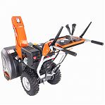 Снегоуборщик бензиновый Yard Fox Pro 7154E, двухступенчатый, металлический шнек, 6200 Вт