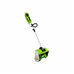 Снегоуборщик аккумуляторный Greenworks GD40SSK4, одноступенчатый, шнек пластик, 40В, 1 АКБ