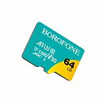 Флеш-карта micro Borofone 21/10WDY03TLT, Class 10, A1, XC I, V30, 64GB