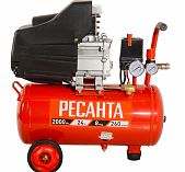 Компрессор Ресанта КП-24/260М поршневой, электрический, 2000 Вт