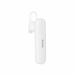 Гарнитура Bluetooth беспроводная Hoco Е63 с индикатором заряда, белая