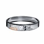 Хомут обжимной для дымоходов Ferrum d 280 мм, нержавеющая сталь 0.5 мм