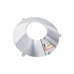 Фланец Ferrum d 200х210 мм декоративный для скрытия неровностей, нержавеющая сталь