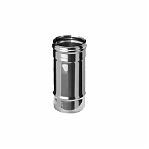 Труба для дымохода Ferrum d 200 мм, сталь 0.8 мм, длина 0.25 м