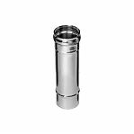 Труба для дымохода Ferrum d 200 мм, одноконтурная, сталь 0.8 мм, длина 1.0 м