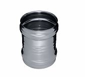 Адаптер для дымохода Ferrum ММ d 180 мм, нержавеющая сталь 0.8 мм