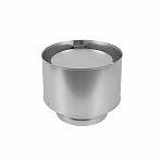 Дефлектор для дымохода, d 100х180 мм, нержавеющая сталь 0.5 мм
