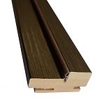 Коробка дверная сэндвич Bravo Brown Dreamline 031-1053, 32х70х2070 мм, МДФ