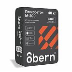 Пескобетон Obern М-300  универсальная смесь 40 кг