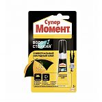 Клей МОМЕНТ Супер универсальный водостойкий 3 г 30164