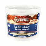 Клей Krafor KC, строительный термостойкий, для линолеума и ковровых покрытий, 9 кг