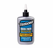 Клей Titebond Quick Thick для дерева и МДФ, водостойкий, термостойкий, 237 мл