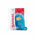 Порошок для стирки Sarma Актив, горная свежесть, универсальный, 9 кг, 24462