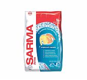 Порошок для стирки Sarma Актив, горная свежесть, универсальный, 9 кг, 24462