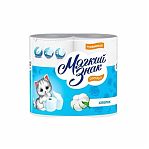 Туалетная бумага Мягкий Знак Comfort Перо, двухслойная, 4 рулона