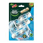 Блок MASTER FRESH подвесной для унитаза DUO EFFECT GOLD 5 в 1, 1200 смываний, 3 шт, морской