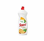 Средство для мытья посуды Sorti  с ароматом апельсин и мята,  900 мл