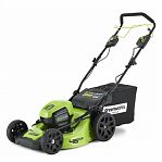 Газонокосилка аккумуляторная Greenworks GD60LM46SPK4, 60В, 1 акк. х 4,0 Ah+з.у.