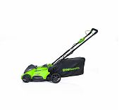 Газонокосилка аккумуляторная Greenworks GD40LM16XK4, 40В 1акк 4.0 Ah+з.у. 2517907UB