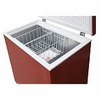 Морозильный ларь WILLMARK CF-250CS, объем 225 л, цвет красный, ручная разморозка