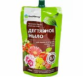 Инсектицид БиоМастер Дегтярное мыло, с березовым дегтем, для защиты от вредителей, 350 мл