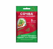 Средство Сочва, репеллент, отпугивает насекомых, защита картофеля, моркови, лука и огурцов, 5 мл