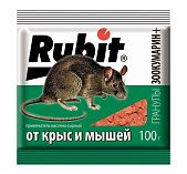 Зоокумарин Рубит+ гранулы сырный 100 г
