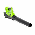 Воздуходувка аккумуляторная Greenworks G40ABK4, 40В, 1 акк. х 4,0Ah+з.у