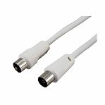 Шнур TV PLUG - TV JACK 3.0 м белый GOLD REXANT 18-0004