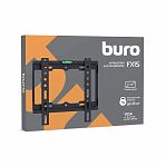 Кронштейн для телевизора Buro FX1S 15"-48", черный, до 25 кг