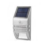Светильник на солнечной батарее 2LED 0.4W с датчиком движения пластик/серебро Uniel  
