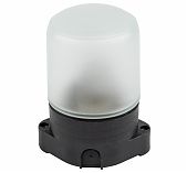 Светильник влагозащищенный Uniel UWL-K01R 60W-E27 накладной, Е27, IP65, черный
