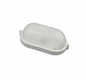 Светильник влагозащищенный Uniel UWL-O01 100W-E27 овал, накладной, Е27, IP54, белый