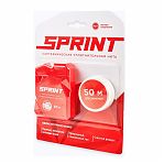 Сантехническая уплотнительная нить Sprint бокс м-50, катушка для замены, блистер