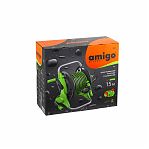 Шланг поливочный Amigo 79605, с распылителем, на катушке, 15м