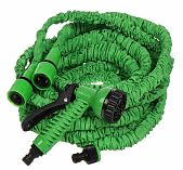 Шланг поливочный Grandy Expandable BT003, латекс, от 10 до 30 м, с пистолетом