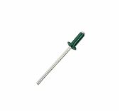 Заклепки алюминиевые ЖЕСТЬ 3.2x8 RAL6005 зеленый мох 28 шт