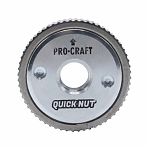 Гайка быстрозажимная Procraft QNM14 для УШМ, закрепления и снятия оснастки