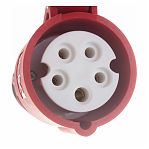 Розетка кабельная IEK ССИ-215 Magnum 16А 380В 3P+PE+N IP44 