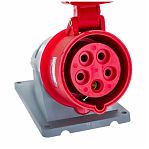 Розетка ОП IEK ССИ-125 Magnum 32А 200/346-240/415В 3P+PE+N 6ч IP44