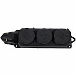 Колодка 3-м каучук Iek 16 А, 220-250 В IP44 