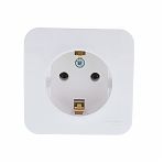 Розетка 1-местная Schneider Electric BLANCA BLNRA010111 с заземлением, накладная, белая