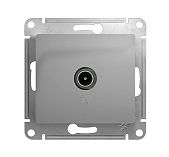 Розетка ТВ оконечная Systeme Electric Glossa GSL000391 встраиваемая, алюминий