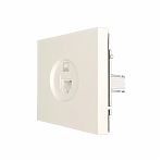 Розетка компьютерная Lezard Zima 704-9088-139 безвинтовой зажим, слоновая кость