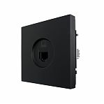 Розетка компьютерная Lezard Zima 704-4288-139 встраиваемая, черный бархат